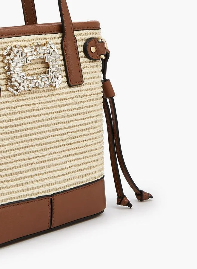 Celeste MULTICOLOR Embossed Monogram Tote Bag Ramadan Collection for Women | Best Price UAE